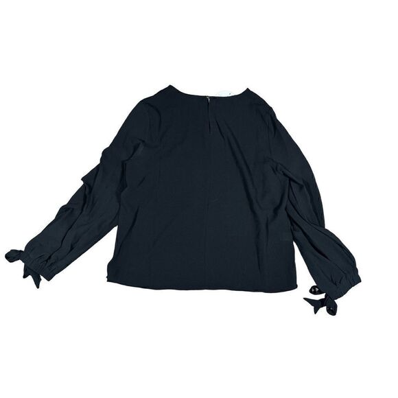 Mittoshop Black Long Sleeve Blouse Small NWT - Picture 1 of 5